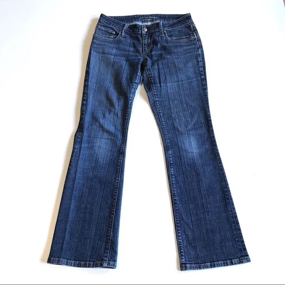 Banana Republic Urban Bootcut Jeans Blue Women's Sz 4 - Picture 1 of 10